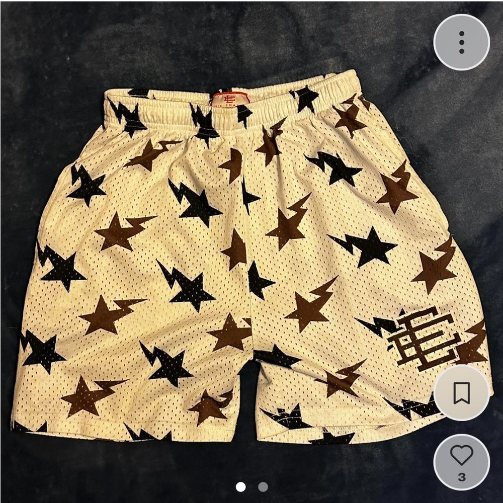 BAPE x Eric Emmanuel shorts